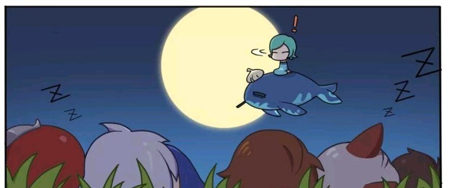 王者荣耀漫画原来庄周一直骑的鲲是个妹子还是有梦想的妹子