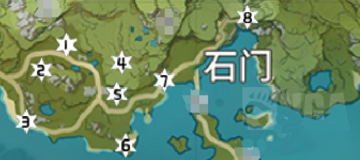 原神石门岩神瞳在哪 石门岩神瞳分布位置一览