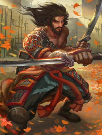 三国杀曾经年度最佳设计武将张嶷 原画有多细节?堪比神将