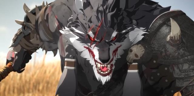 阴阳师sp初翎山风宣传cg详解童颜美少年带大鸟战狼人潮