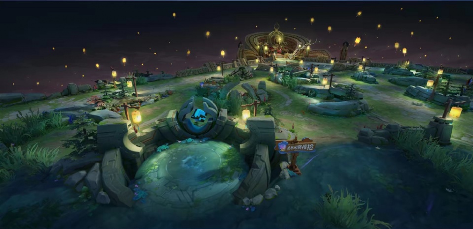 王者荣耀峡谷皮肤来了防御塔可改变外观空中还会放飞孔明灯