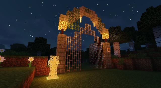 《我的世界手游》古代大门怎么建 古代大门建造图文攻略