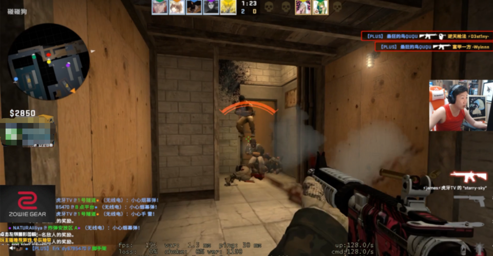 CSGO：QUQU连杀3人依然不敌葫芦娃，感叹年轻人不讲武德 - 葫芦娃资讯-小米游戏中心